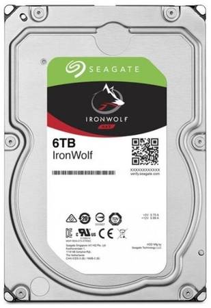 Жесткий диск Seagate IronWolf 6 ТБ ST6000VN001 19007316875