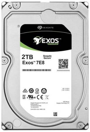 Жесткий диск Seagate Exos 7E8 2 ТБ ST2000NM004A 19007796849