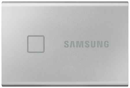 500 ГБ Внешний SSD Samsung T7 Touch, USB 3.2 Gen 2 Type-C, серебристый 19009475444