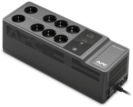 Интерактивный ИБП APC by Schneider Electric Back-UPS BE650G2-RS черный 400 Вт 19014238448