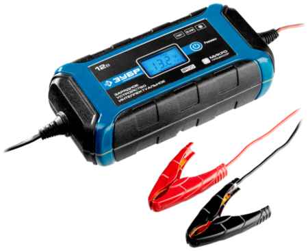 Зарядное устройство ЗУБР 59303 черный/синий 19014876436