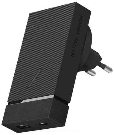 Сетевое зарядное устройство Native Union Smart charger PD 18W, серый 19016224950
