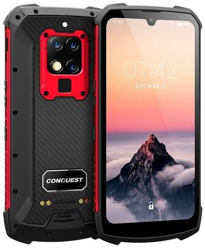 Смартфон Conquest S16 Pro, Dual nano SIM, красный 19016651776