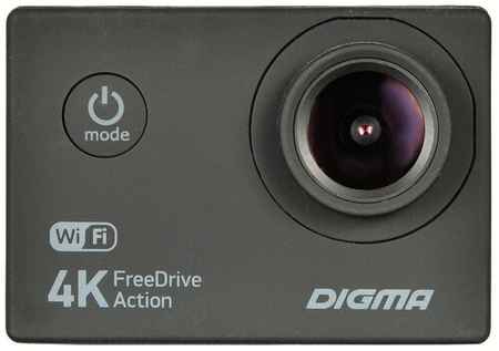 Видеорегистратор DIGMA FreeDrive Action 4K WIFI, черный 19016748469