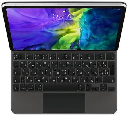 Беспроводная клавиатура Apple Magic Keyboard для iPad Pro 11 черный, русская, 1 шт 19019657467
