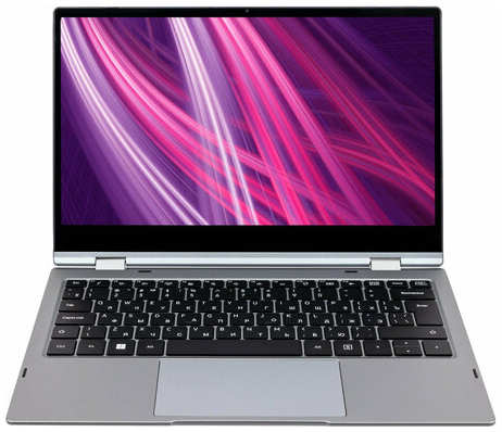 Ноутбук HIPER Slim 360, 13.3″ (1920x1080) IPS сенсорный/Intel Core i5-1235U/8ГБ DDR4/256ГБ SSD/Iris Xe Graphics/Без ОС, серый (H1306O582DM) 1902339655