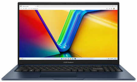 Ноутбук ASUS Vivobook 15 X1504ZA-BQ383, 15.6″ (1920x1080) IPS/Intel Core i3-1215U/8ГБ DDR4/512ГБ SSD/UHD Graphics/Без ОС, синий (90NB1021-M00K00) 1902339716
