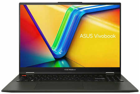 Ноутбук ASUS Vivobook S 16 Flip TN3604YA-MC099W, 16″ (1920x1200) IPS сенсорный/AMD Ryzen 5 7530U/8ГБ DDR4/512ГБ SSD/Radeon Graphics/Win 11 Home, черный (90NB1041-M00450) 1902339744