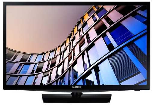 24″ Телевизор Samsung UE24N4500AU 2018 VA RU, черный глянцевый 19023517812