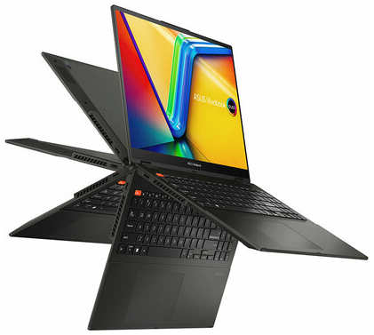 Ноутбук Asus Vivobook S 16 Flip TN3604YA-MC093W, 16″ FHD IPS сенсорный/AMD Ryzen 5 7530U/8ГБ/256ГБ SSD/Radeon Graphics/Win 11H, (90NB1041-M003Y0)