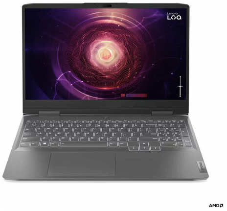 Ноутбук Lenovo LOQ 15APH8, 15.6″ (2560x1440) IPS 165Гц/AMD Ryzen 7 7840HS/16ГБ DDR5/512ГБ SSD/GeForce RTX 4060 8ГБ/Без ОС, серый (82XU003XRK) 1902354214