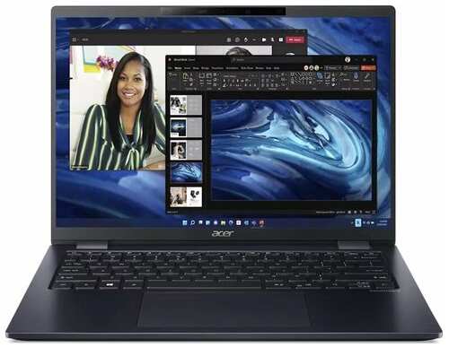 Ноутбук Acer TravelMate TMP614P-52-74QX, 14″ FHD IPS/Intel Core i7-1165G7/16ГБ LPDDR4X/512ГБ SSD/Iris Xe Graphics/Win 11 Pro, черный (NX. VSZER.005) 1902354267