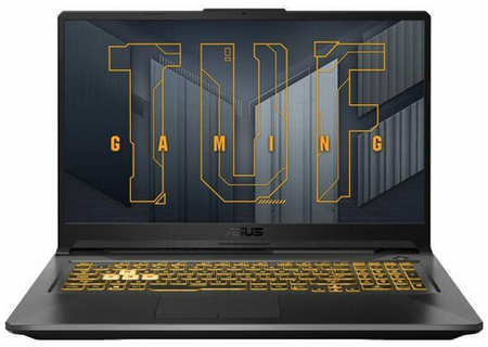 Ноутбук ASUS TUF Gaming F17 FX707ZV4-HX055, 17.3″ (1920x1080) IPS 144Гц/Intel Core i7-12700H/16ГБ DDR4/1ТБ SSD/GeForce RTX 4060 8ГБ/Без ОС, серый (90NR0FB5-M003B0) 1902357856