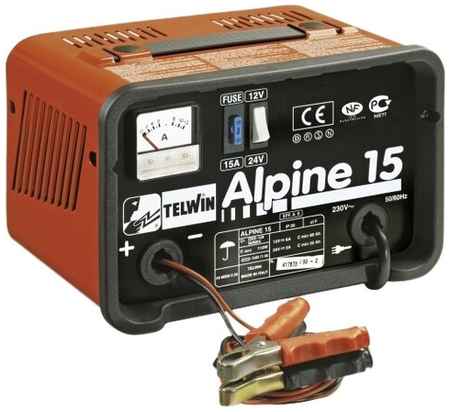 Зарядное устройство Telwin Alpine 15 красный/черный 19025533295