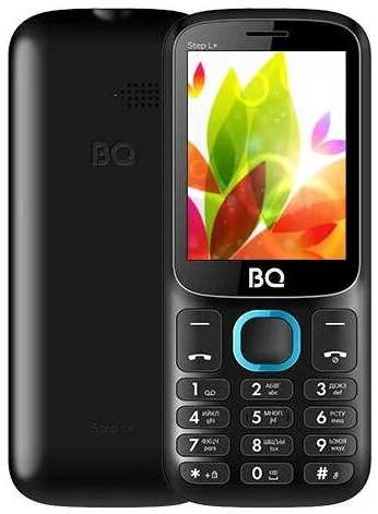 Телефон BQ 2440 Step L+, 2 SIM, черный / синий 19026223634