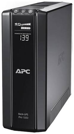 Интерактивный ИБП APC by Schneider Electric Back-UPS Pro BR1500GI черный 865 Вт 190266857
