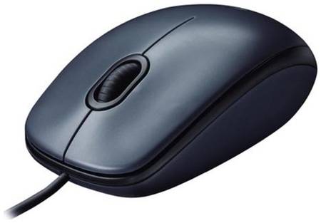 Мышь Logitech M100, черный 190401624