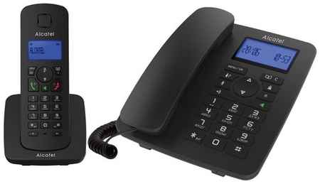 Радиотелефон Alcatel M350 Combo черный 19043403148