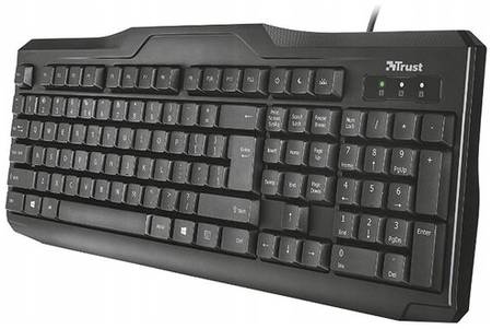 Клавиатура Trust ClassicLine Keyboard Black USB 190440458