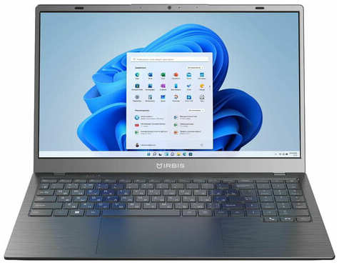 Ноутбук Irbis 15NBC1014, 15.6″ (1920x1080) IPS/Intel Celeron N5100/8ГБ DDR4/256ГБ SSD/UHD Graphics/Win 11 Pro, серый (15NBC1014) 1905134989