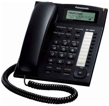 Телефон Panasonic KX-TS2388 черный 190588229