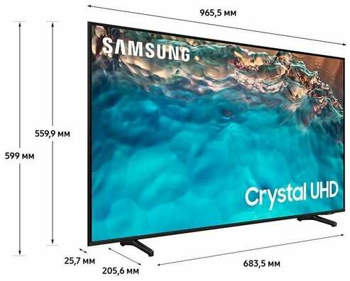 LCD(ЖК) телевизор Samsung UE43BU8000UCCE