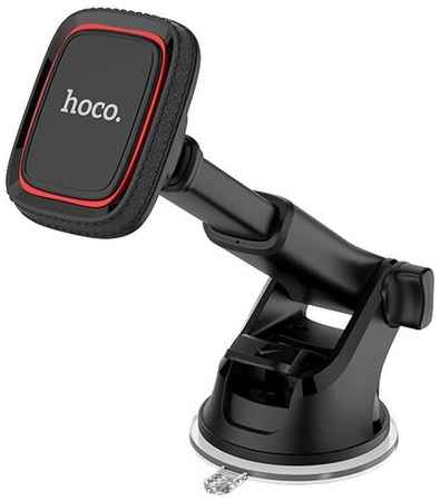 Магнитный держатель Hoco CA42 Cool journey черный/красный