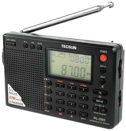 Радиоприемник Tecsun PL-380 black 190744434