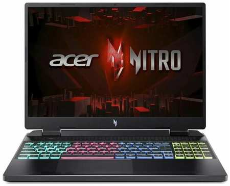 Ноутбук Acer Nitro 16 AN16-41-R5H9 NH. QLKCD.002 (AMD Ryzen 5 4300 MHz (7640H)/16Gb/1024 Gb SSD/16″/1920x1200/nVidia GeForce RTX 4050 GDDR6) 1907454109