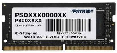 Оперативная память Patriot Memory SL 32 ГБ DDR4 3200 МГц SODIMM CL22 PSD432G32002S 19090417412