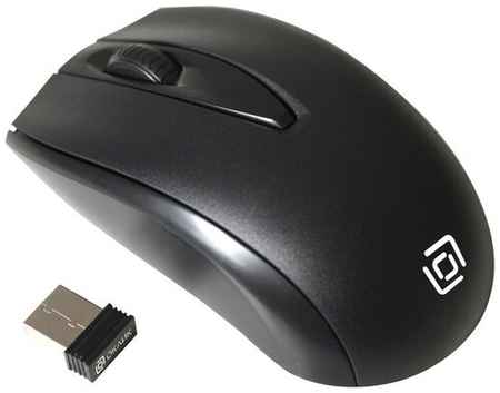 Беспроводная мышь OKLICK 540MW Black USB, черный 19090623809