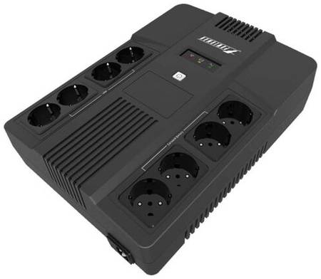 Интерактивный ИБП Powerman Brick 1000 черный 600 Вт 19091015788