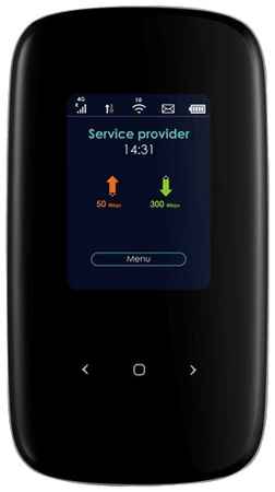 Wi-Fi роутер ZYXEL LTE2566-M634, черный 19092675482
