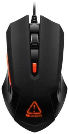 Игровая мышь Canyon Star Raider CND-SGM01 Black USB, черный/оранжевый 19097431841