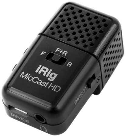 IRig-Mic-Cast-HD Микрофон для iOS/Android устройств, IK Multimedia