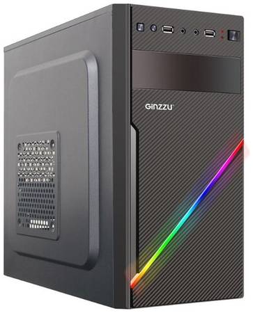 Компьютерный корпус Ginzzu D400 черный 19099431734