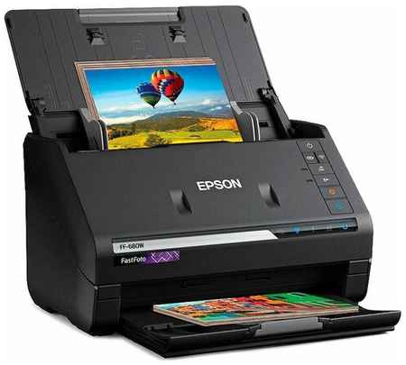 Сканер Epson FastFoto FF-680W черный 19105070485