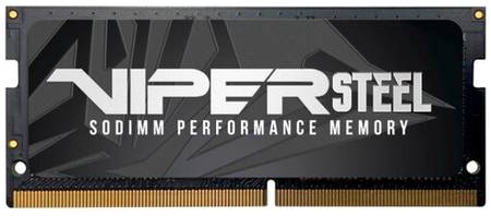 Оперативная память Patriot Memory VIPER STEEL 8 ГБ DDR4 2666 МГц SODIMM CL18 PVS48G266C8S 19106433438