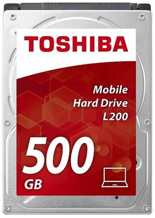 Жесткий диск Toshiba L200 500 ГБ HDWJ105UZSVA 1911690712