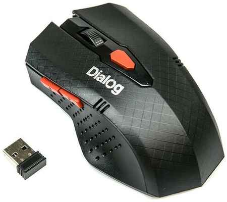 Беспроводная мышь Dialog MROP-09U USB, черный 19118661174