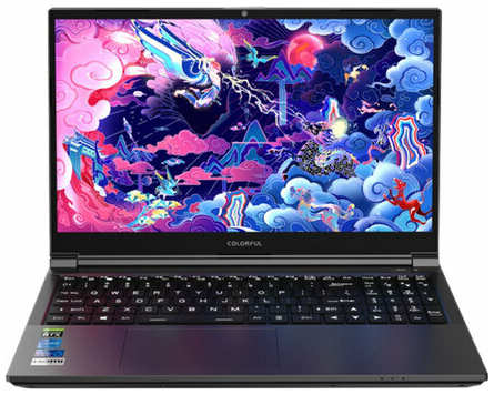 Ноутбук Colorful X15 AT, 15.6″ (1920x1080) IPS 144Гц/Intel Core i7-12650H/16ГБ DDR5/512ГБ SSD/GeForce RTX 4060 8ГБ/Win 11 Home, серый (A10003400436) 1911868127