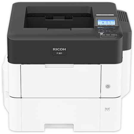 Принтер лазерный Ricoh P 801, ч/б, A4, черный/белый 19121124410