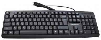 Клавиатура NAKATOMI KN-02U Black USB черный 19125374458