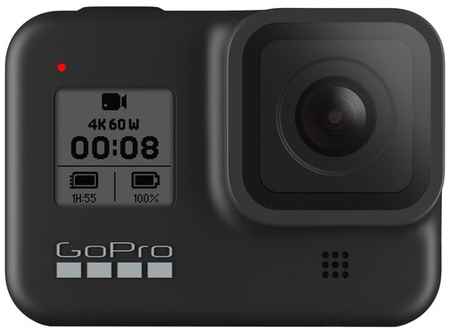 Экшн-камера GoPro HERO8 CHDHX-801, 12МП, 3840x2160, 1220 мА·ч, black edition 19132737447