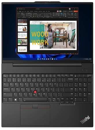 Ноутбук Lenovo ThinkPad E16 Gen 1 21JN0073US (Core i7 1700 MHz (1355U)/16384Mb/512 Gb SSD/16″/1920x1200/Win 11 Pro)