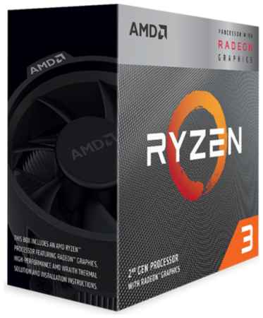 Процессор AMD Ryzen 3 3200G AM4, 4 x 3600 МГц, OEM 19143609870