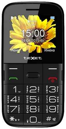 Телефон teXet TM-B227, 2 SIM, черный 19144989457