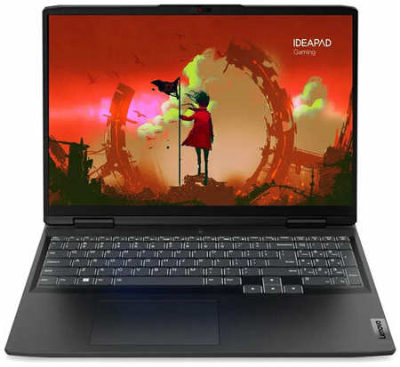 Ноутбук Lenovo IdeaPad Gaming 3 16ARH7, 16″ (1920x1200) IPS 165Гц/AMD Ryzen 5 6600H/8ГБ DDR5/512ГБ SSD/GeForce RTX 3050 4ГБ/Без ОС, серый (82SC009XRK) 1914579181