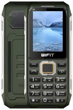 Телефон WIFIT Wiphone F1, 2 SIM, зеленый 1916517914