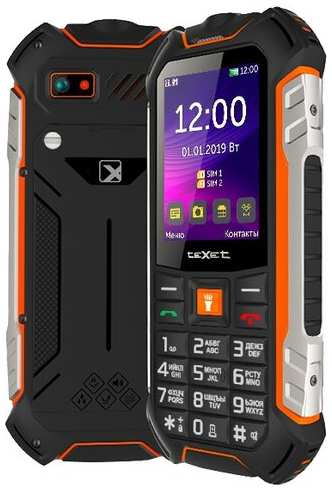 Телефон teXet TM-530R, 2 SIM, черный 19170568453